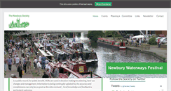 Desktop Screenshot of newbury-society.org